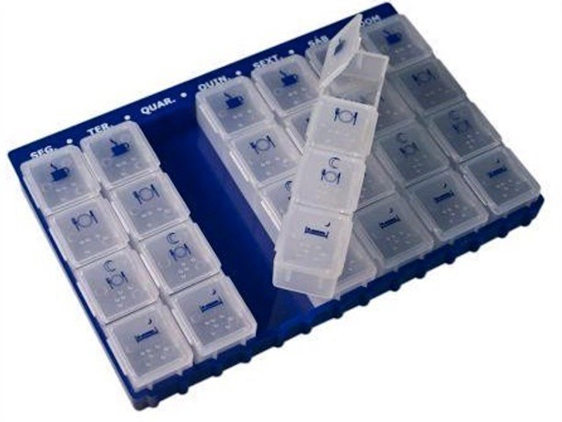 Caixa de Medicamentos 4 tomas