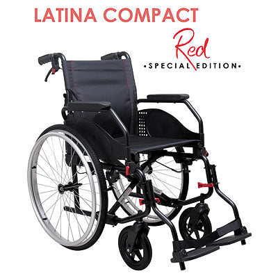 Cadeira de Rodas Latina Compact Red ST